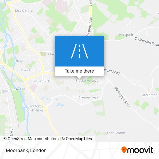 Moorbank map