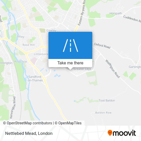 Nettlebed Mead map