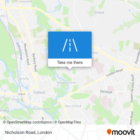 Nicholson Road map