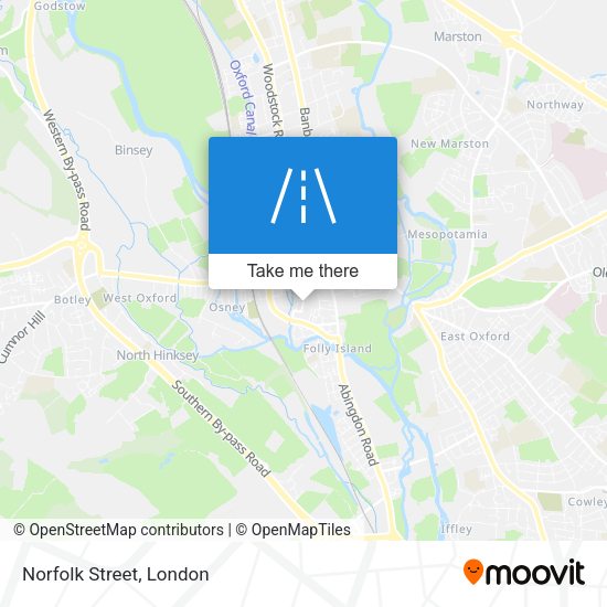 Norfolk Street map