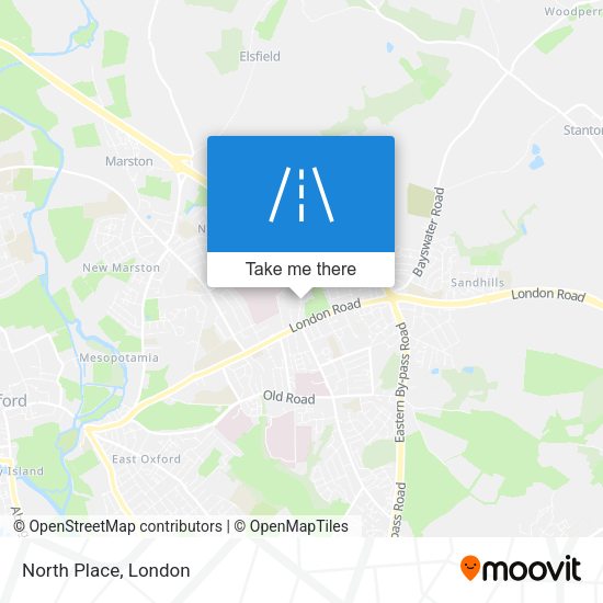 North Place map