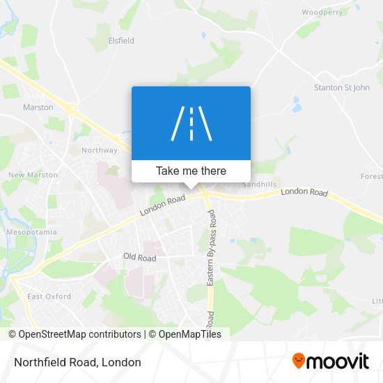 Northfield Road map