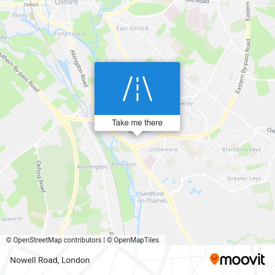 Nowell Road map