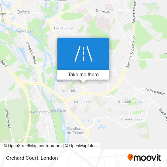 Orchard Court map