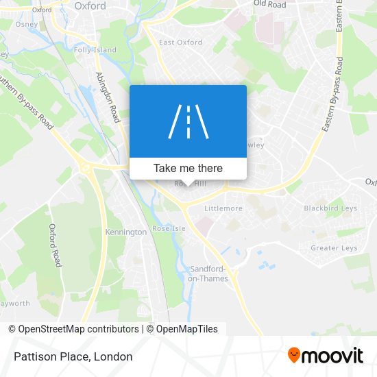 Pattison Place map
