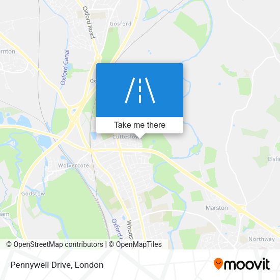 Pennywell Drive map