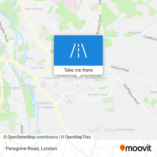 Peregrine Road map