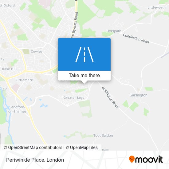 Periwinkle Place map