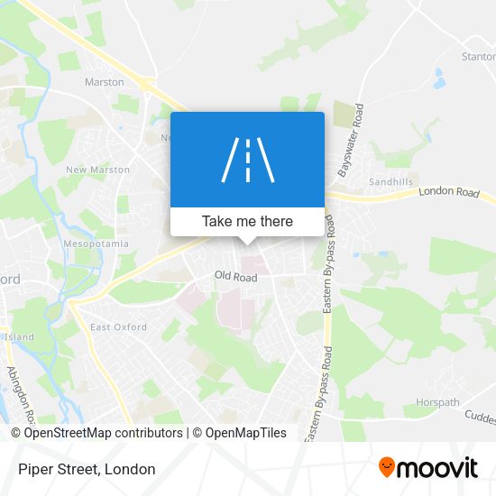 Piper Street map