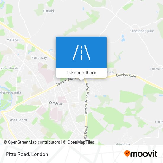 Pitts Road map