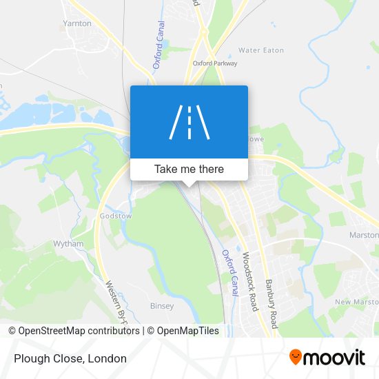 Plough Close map
