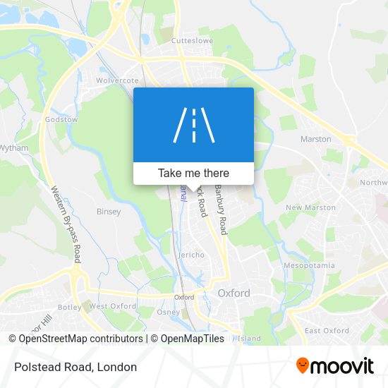 Polstead Road map