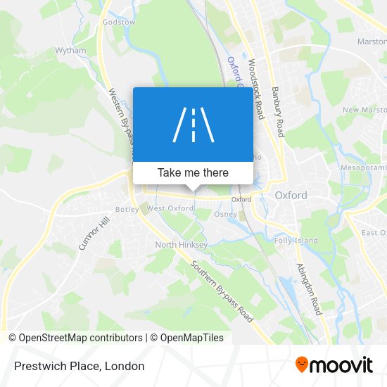 Prestwich Place map