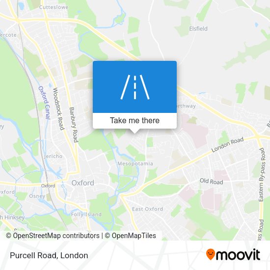 Purcell Road map