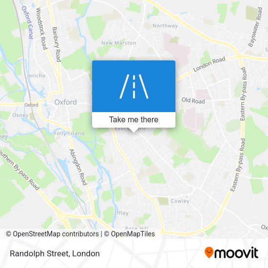 Randolph Street map