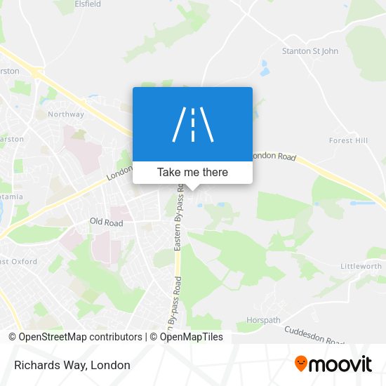 Richards Way map