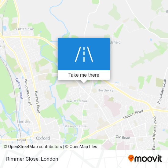 Rimmer Close map