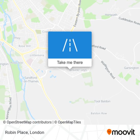 Robin Place map