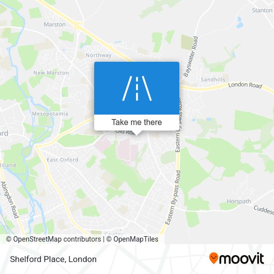 Shelford Place map