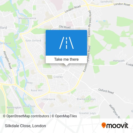 Silkdale Close map