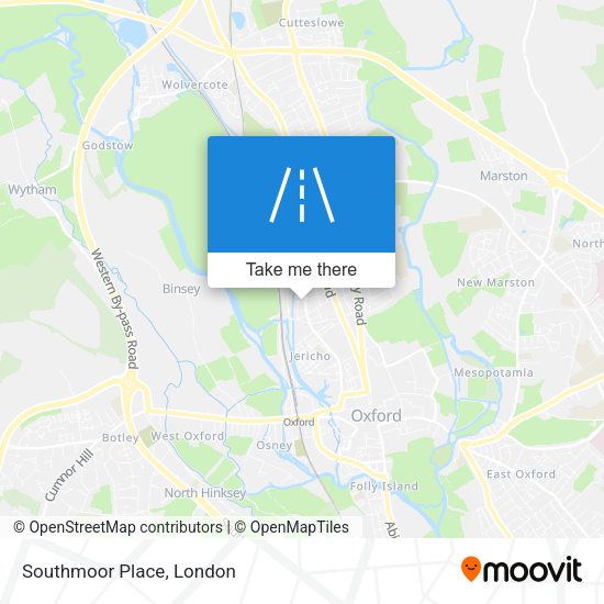 Southmoor Place map