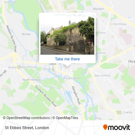 St Ebbes Street map