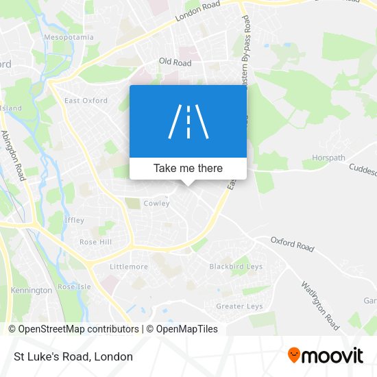 St Luke's Road map