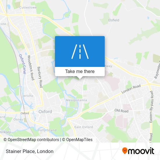 Stainer Place map