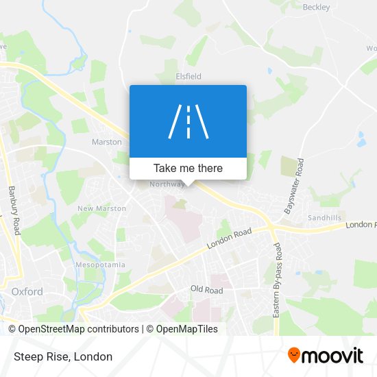 Steep Rise map