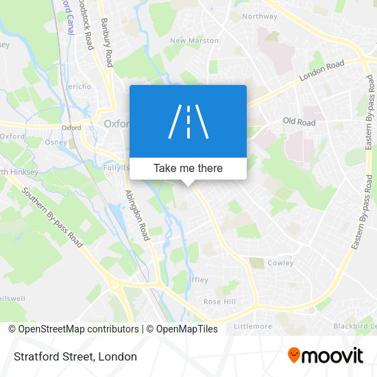 Stratford Street map