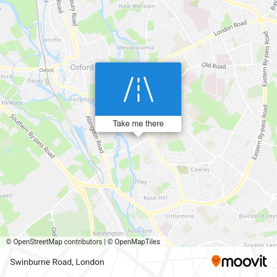 Swinburne Road map