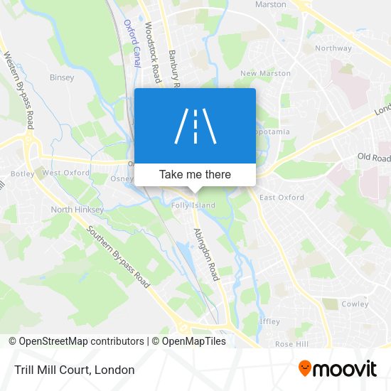 Trill Mill Court map