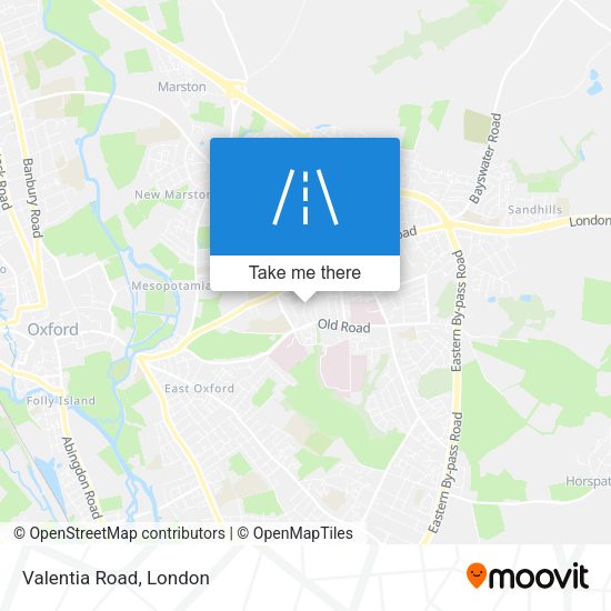 Valentia Road map