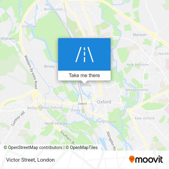 Victor Street map