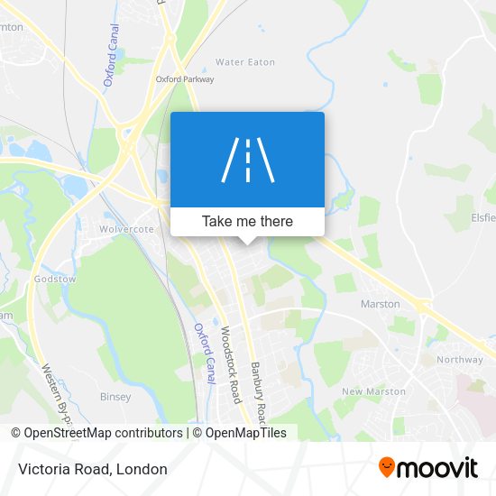Victoria Road map