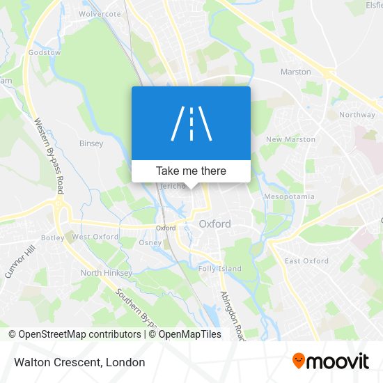 Walton Crescent map