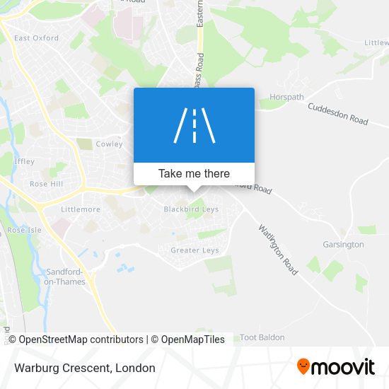 Warburg Crescent map