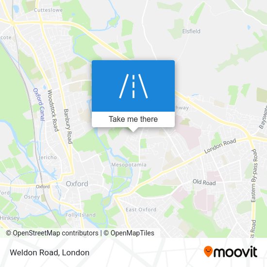 Weldon Road map