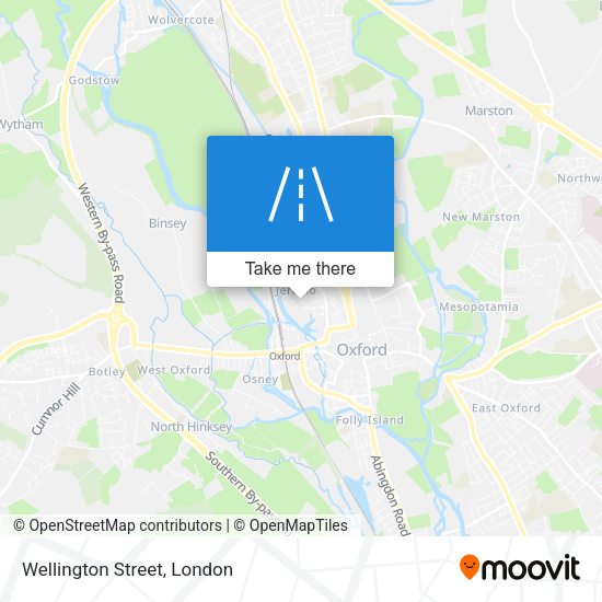 Wellington Street map