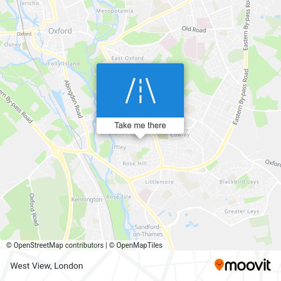 West View map