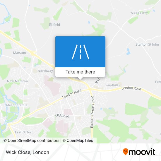 Wick Close map