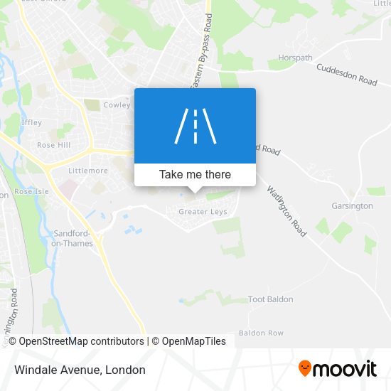 Windale Avenue map