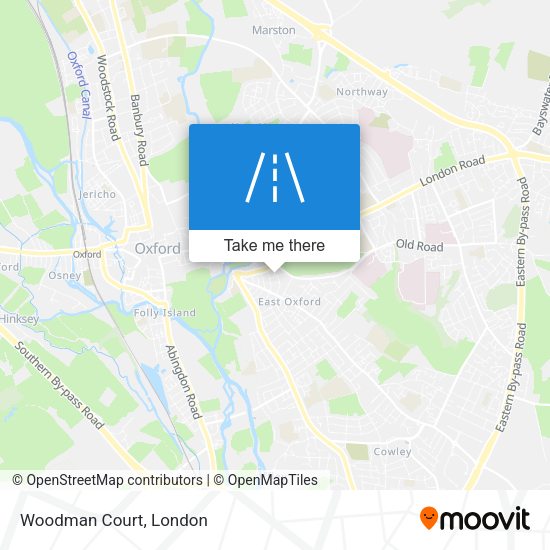 Woodman Court map