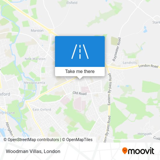 Woodman Villas map