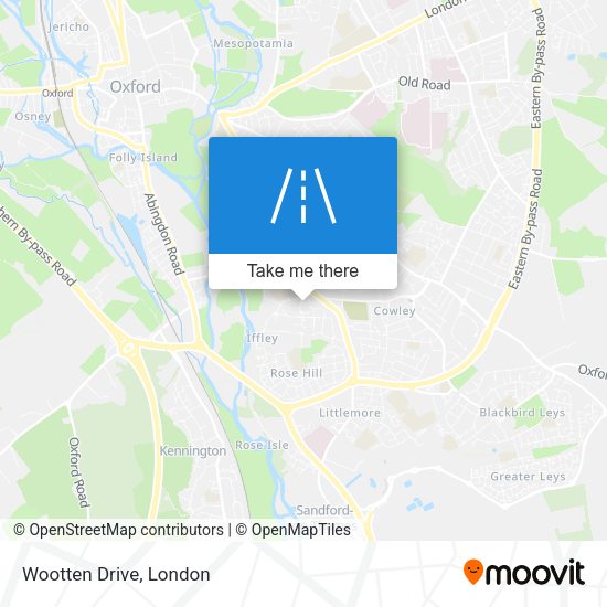 Wootten Drive map