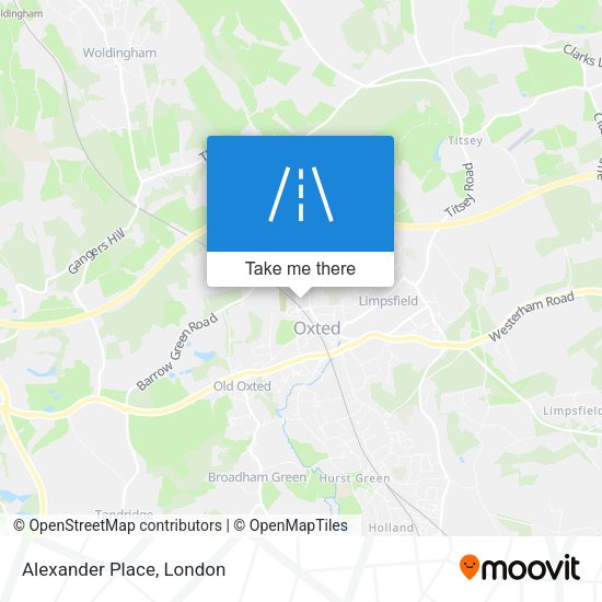 Alexander Place map