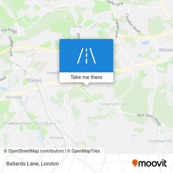Ballards Lane map