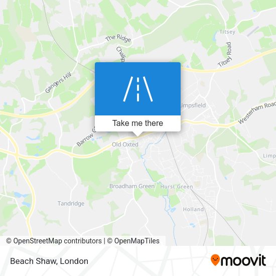 Beach Shaw map