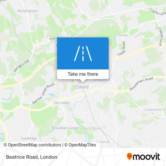 Beatrice Road map