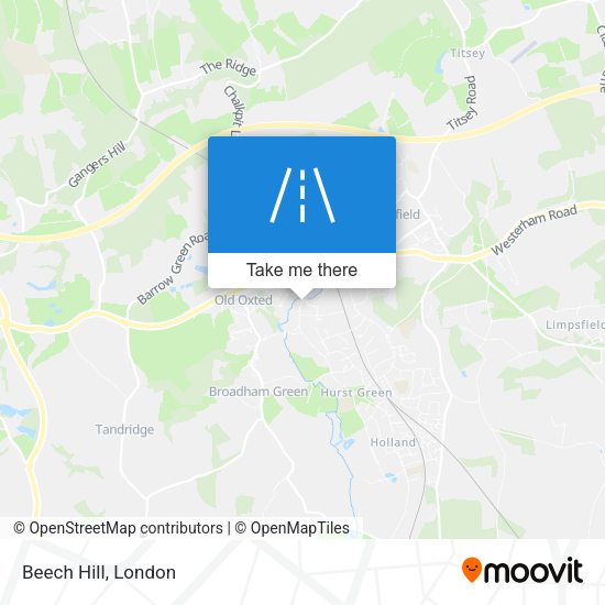 Beech Hill map
